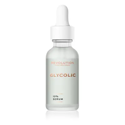 Revolution Skincare Glycolic Acid 10% regeneráló és élénkítő szérum 30 ml