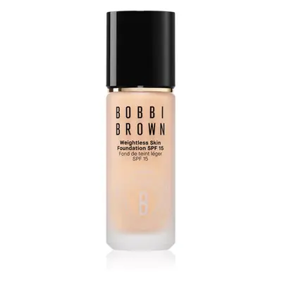 Bobbi Brown Weightless Skin Foundation SPF 15 tartós alapozó hidratáló hatással árnyalat Warm Be