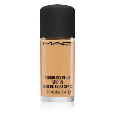 MAC Cosmetics Mini Studio Fix Fluid mattító make-up SPF 15 árnyalat NC40 15 ml