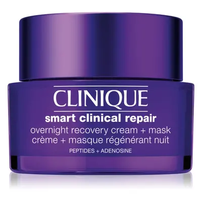 Clinique Smart Clinical™ Repair Overnight Recovery Cream & Mask éjszakai hidratáló maszk és krém