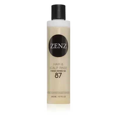 ZENZ Organic Fresh Herbs No. 87 intenzív ápolás a fej bőrsejtjeinek megújítására 200 ml