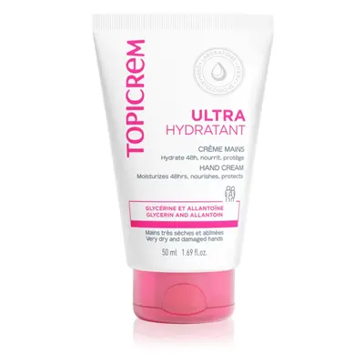 Topicrem UH BODY Ultra-Moisturizing Hand Cream hidratáló krém a száraz és repedezett kézre 50 ml