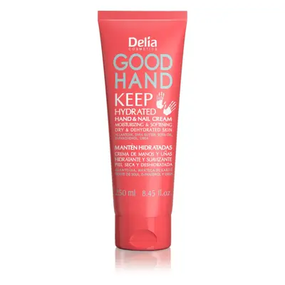 Delia Cosmetics Good Hand Keep Hydrated hidratáló és puhító krém kézre és körmökre 250 ml