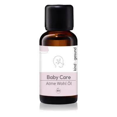 Kindgesund Baby Care Breathe Well illóolaj újszülötteknek és kisgyermekeknek 30 ml