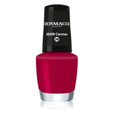 Dermacol Neon neon körömlakk árnyalat 38 Carmen 5 ml