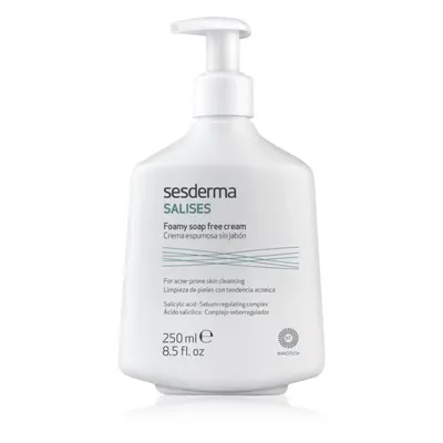 Sesderma Salises Foamy soap-free cream tisztító gél pattanások ellen 250 ml