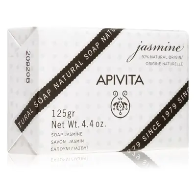 Apivita Natural Soap Jasmine tisztító kemény szappan 125 g