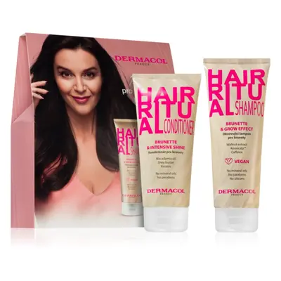 Dermacol Hair Ritual ajándékszett a barna árnyalatú hajra