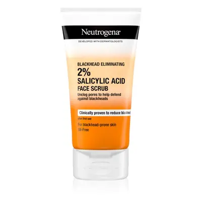 Neutrogena Blackhead Eliminating peeling a mitesszerek ellen 150 ml