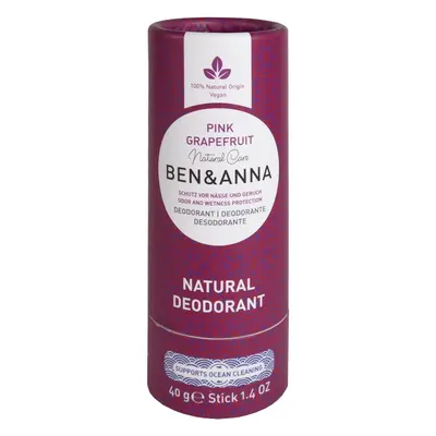 BEN&ANNA Natural Deodorant Pink Grapefruit izzadásgátló deo stift 40 g