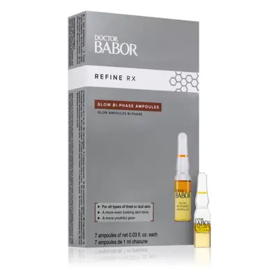 BABOR Doctor Babor - Refine RX Glow Bi-Phase Ampoules ampulla az élénk bőrért 7x1 ml