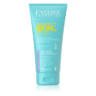 Eveline Cosmetics Perfect Skin .acne mélyen tisztító gél problémás és pattanásos bőrre 150 ml