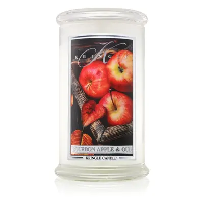 Kringle Candle Bourbon Apple & Oud illatgyertya 624 g