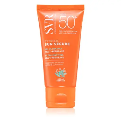 SVR Sun Secure Extreme matt hatású nappali géles krém SPF 50+ 50 ml