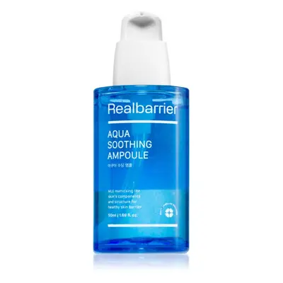 Real Barrier Aqua Soothing Ampoule hidratáló arcszérum nyugtató hatással 50 ml