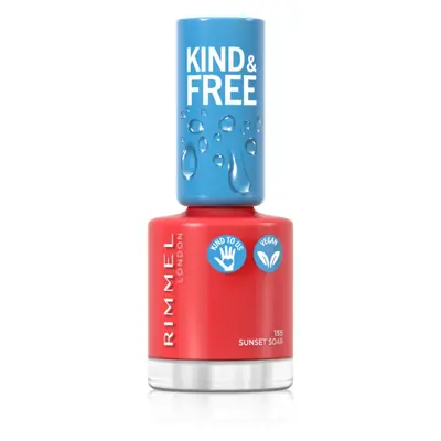 Rimmel Kind & Free körömlakk árnyalat 155 Sunset Soar 8 ml