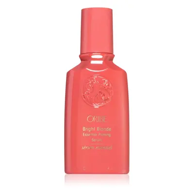 Oribe Bright Blonde Essential Priming Serum élénkítő szérum a hajformázáshoz, melyhez magas hőfo