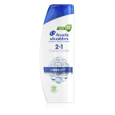 Head & Shoulders Classic Clean 2in1 korpásodás elleni sampon 2 az 1-ben 400 ml