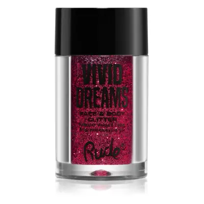 Rude Cosmetics Vivid Dreams Arc és test csillám árnyalat Laughing Dandelions 2.7 g