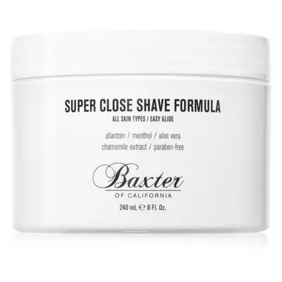 Baxter of California Super Close Shave borotválkozási krém 240 ml