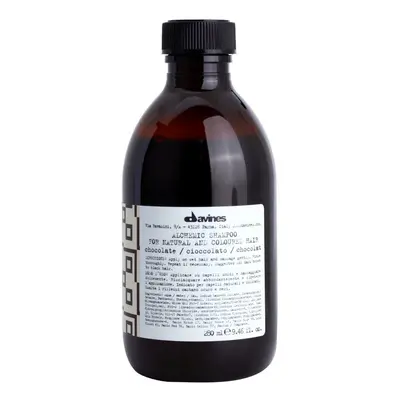 Davines Alchemic Shampoo Chocolate sampon a hajszín élénkítéséért 280 ml