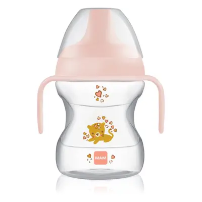 MAM Learn to Drink Cup gyakorlóbögre fogantyúval Girl 190 ml