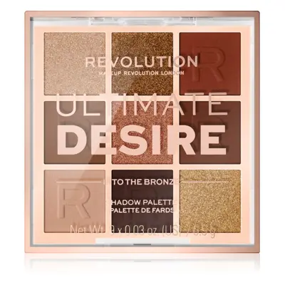 Makeup Revolution Ultimate Desire szemhéjfesték paletta árnyalat Into The Bronze 8,1 g