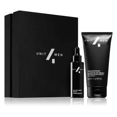 Unit4Men Barber Set Citrus & Musk ajándékszett szakállra