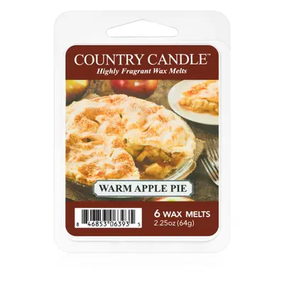 Country Candle Warm Apple Pie illatos viasz aromalámpába 64 g