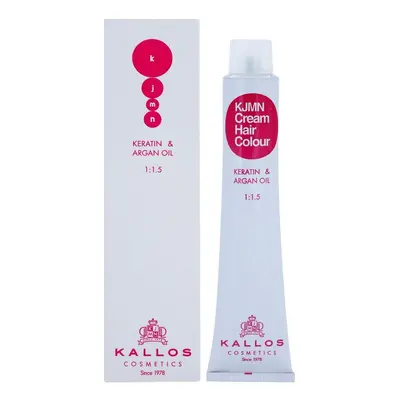 Kallos KJMN Professional Cream Hair Colour Keratin & Argan Oil hajfesték keratinnal és argán ola