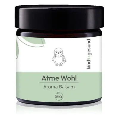 Kindgesund Breathe Well Aroma Balm balzsam a légutak egészségének támogatására 50 g