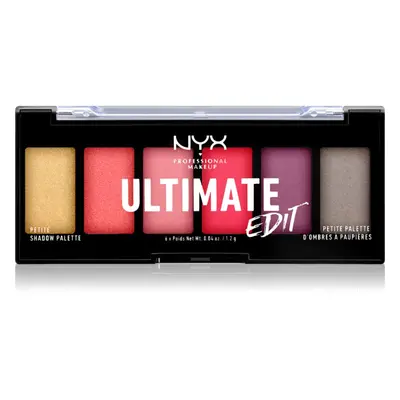 NYX Professional Makeup Ultimate Edit Petite Shadow szemhéjfesték paletta árnyalat 03 Phoenix 6x