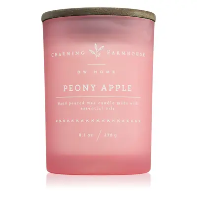 DW Home Charming Farmhouse Peony Apple illatgyertya 230 g