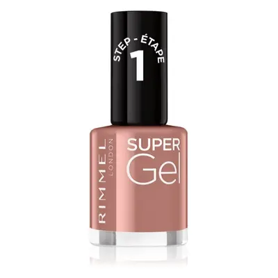 Rimmel Super Gel géles körömlakk UV/LED lámpa használata nélkül árnyalat 033 R&B Rose 12 ml