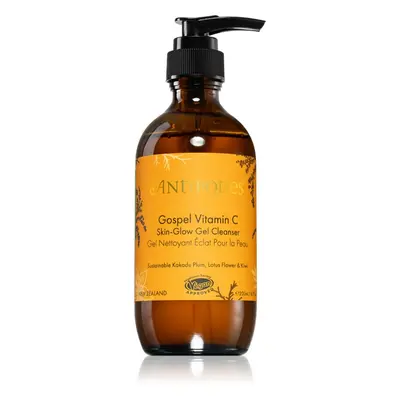 Antipodes Gospel Vitamin C Skin-Glow Gel Cleanser Fényesítő tisztító gél C vitamin 200 ml