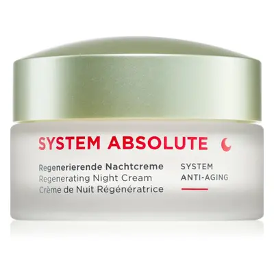 ANNEMARIE BÖRLIND SYSTEM ABSOLUTE regeneráló éjszakai krém az öregedés jelei ellen 50 ml