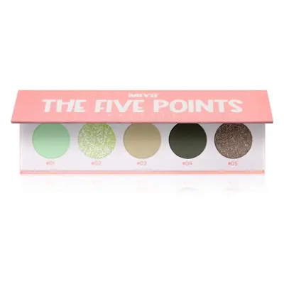 Miyo Eyeshadow The five points szemhéjfesték paletta árnyalat 36 Pistachio gelato 1 db