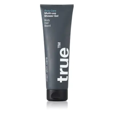 true men skin care Multi-use Shower Gel tusfürdő gél arcra, testre és hajra uraknak 250 ml