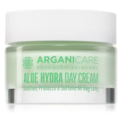 Arganicare Aloe Hydra Day Cream nyugtató krém regeneráló hatással 50 ml