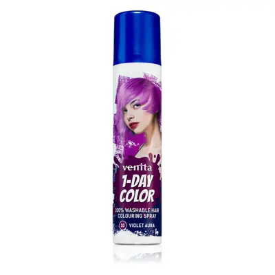 Venita 1-Day Color színező spray hajra árnyalat No. 10 - Violet Aura 50 ml