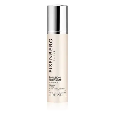 Eisenberg Pure White Émulsion Purifiante mattító emulzió a pigment foltok ellen 50 ml