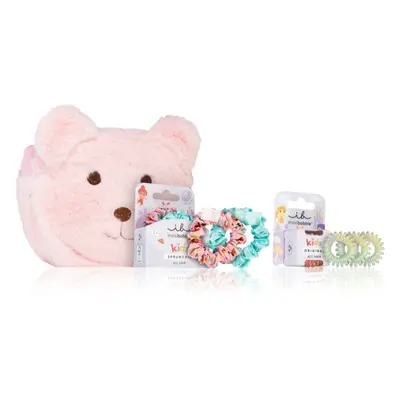 invisibobble Pink Teddy Xmas 2023 szett gyermekeknek