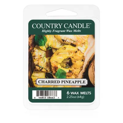 Country Candle Charred Pineapple illatos viasz aromalámpába 64 g