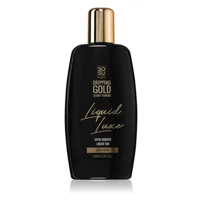 Dripping Gold Luxury Tanning Liquid Luxe önbarnító víz testre Ultra Dark 150 ml