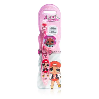 L.O.L. Surprise Toothbrush With Cap fogkefe gyermekeknek 1 db