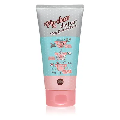 Holika Holika Pig Nose Clear aktív tisztító hab a kitágult pórusokra 150 ml