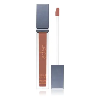 Aden Cosmetics Liquid Lipstick folyékony rúzs árnyalat 02 Milk Chocolate 7 ml