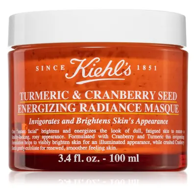 Kiehl's Turmeric and Cranberry Seed Energizing Radiance Mask élénkítő arcmaszk minden bőrtípusra