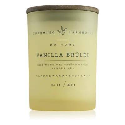 DW Home Charming Farmhouse Vanilla Brûlée illatgyertya 230 g