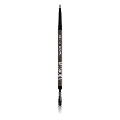 Mesauda Milano Sketch Brows automatikus szemöldökceruza kefével árnyalat 102 Brunette 0,09 g